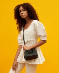 CHARLES & KEITH - Túi đeo vai hình chữ nhật thời trang