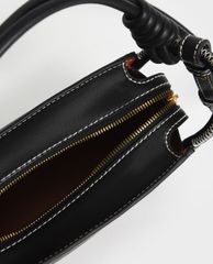 CHARLES & KEITH - Túi đeo vai nữ chữ nhật chi tiết tay cầm xoắn thời trang