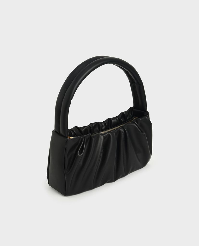 CHARLES & KEITH - Túi xách nữ phom chữ nhật Ruched