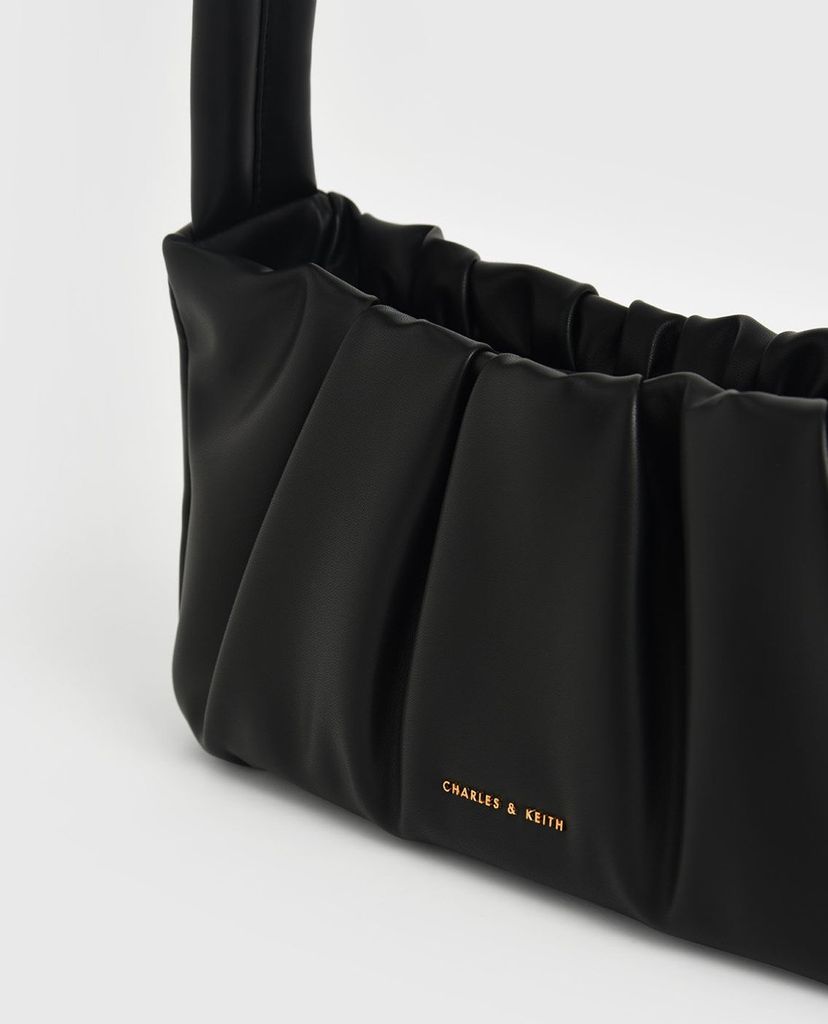 CHARLES & KEITH - Túi xách nữ phom chữ nhật Ruched