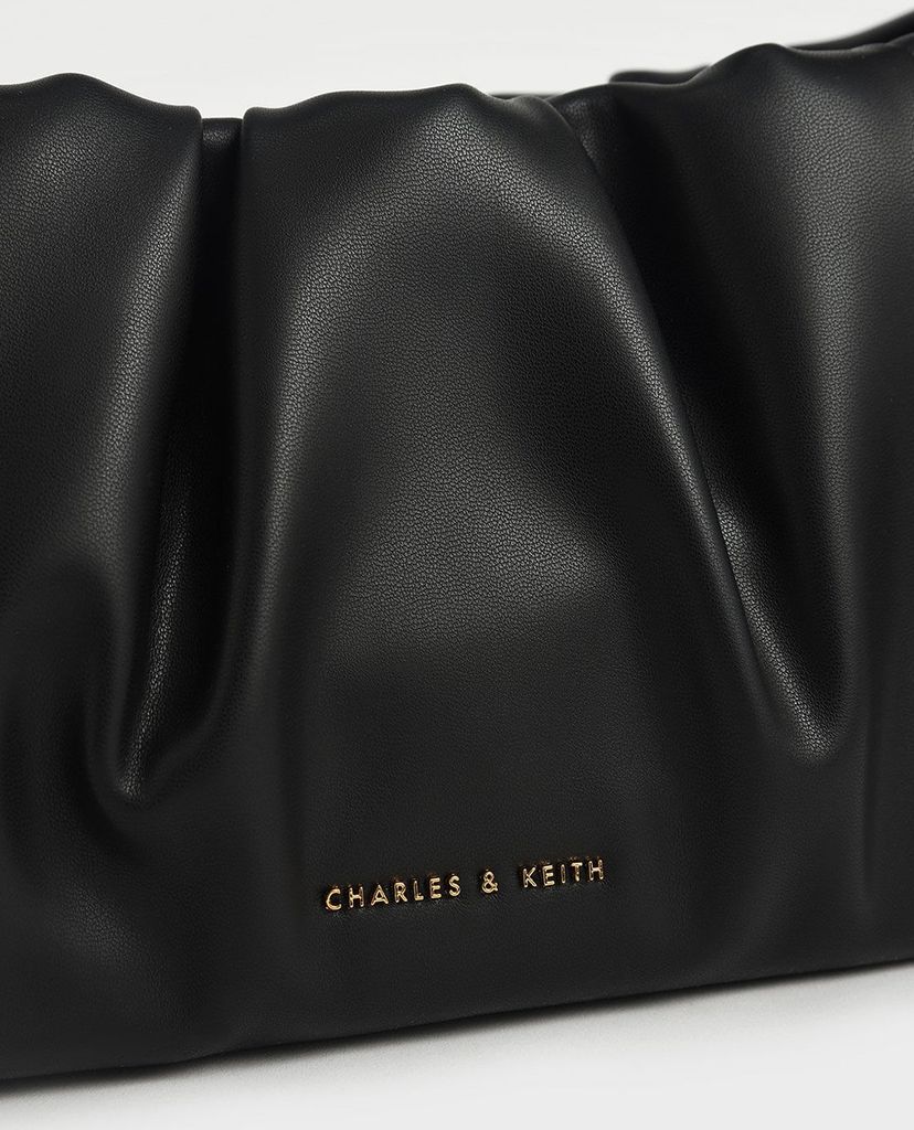 CHARLES & KEITH - Túi xách nữ phom chữ nhật Ruched