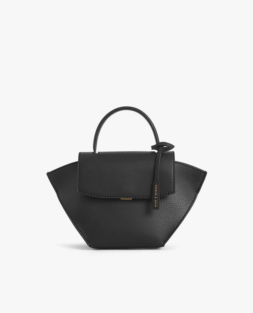 CHARLES & KEITH - Túi xách tay nữ Large Trapeze Top