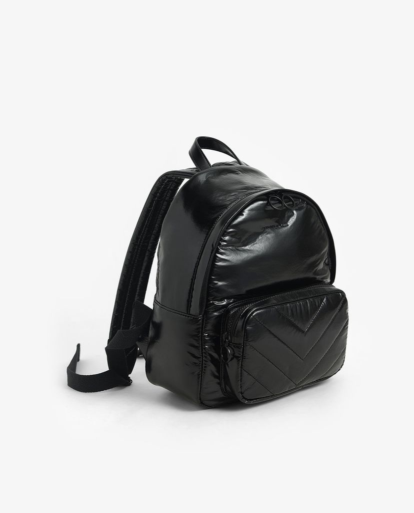 CHARLES & KEITH - Balo nữ chữ nhật Quilted Double Zip
