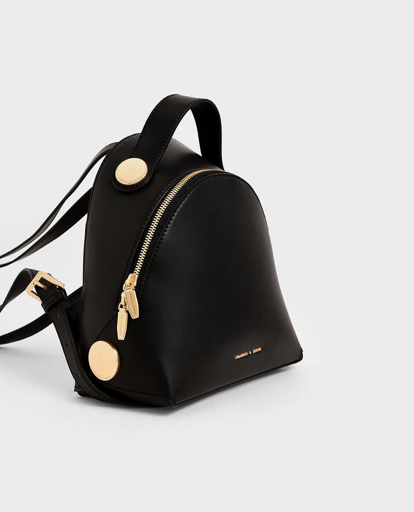 CHARLES & KEITH - Balo nữ hình thang Dome