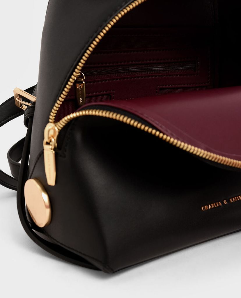 CHARLES & KEITH - Balo nữ hình thang Dome