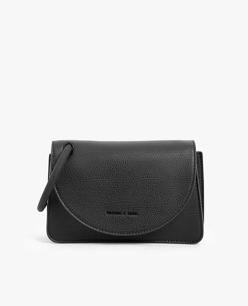 CHARLES & KEITH - Ví cầm tay nữ chữ nhật Acrylic Handle Wristlet