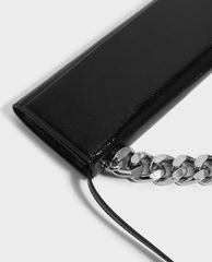 CHARLES & KEITH - Ví cầm tay nữ chữ nhật Front Flap Chain
