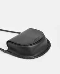 CHARLES & KEITH - Túi xách tay nữ Stitch Trim Saddle Bag