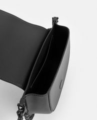 CHARLES & KEITH - Túi xách tay nữ Stitch Trim Saddle Bag