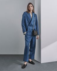 CHARLES & KEITH - Túi đeo vai nữ nắp gập Double Chain Link Push Lock