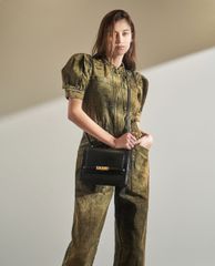 CHARLES & KEITH - Túi đeo chéo nữ Metallic Push Lock Crossbody Bag
