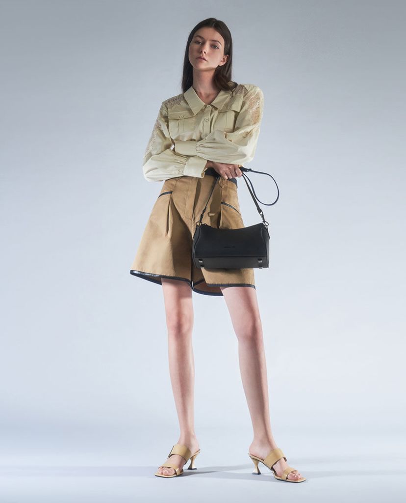 CHARLES & KEITH - Túi xách nữ Braided Handle