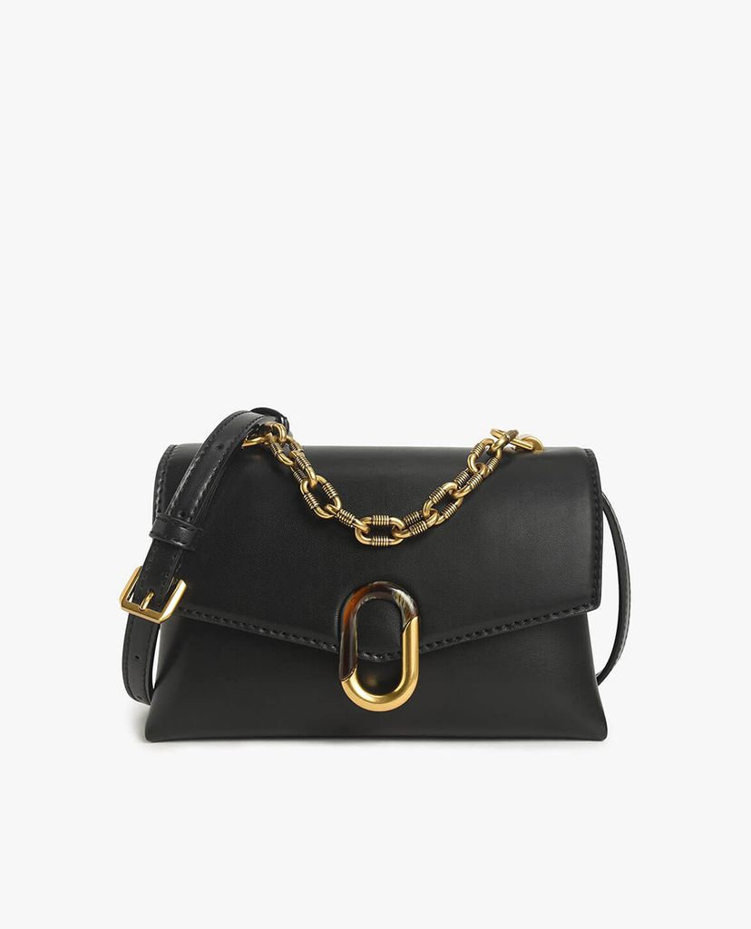 CHARLES & KEITH - Túi đeo chéo chữ nhật Chunky Chain Strap