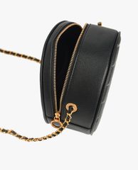 CHARLES & KEITH - Túi đeo chéo nữ phom tròn Quilted Circle
