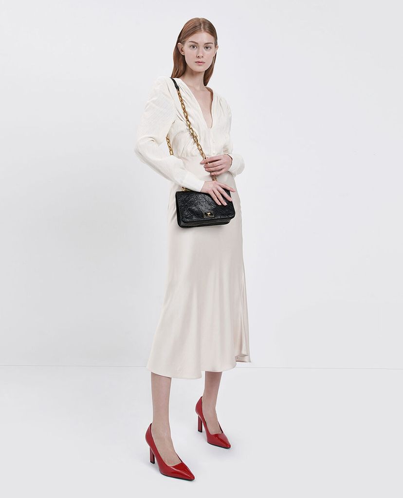 CHARLES & KEITH - Túi đeo chéo chữ nhật Chain Handle Crossbody