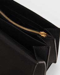 CHARLES & KEITH - Túi đeo chéo nữ Double Chain Strap Turn Lock