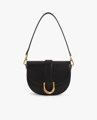 CHARLES & KEITH - Túi đeo vai nữ Metallic Buckle Saddle