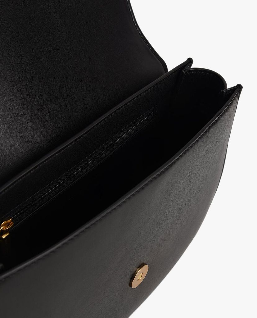 CHARLES & KEITH - Túi đeo vai nữ Metallic Buckle Saddle