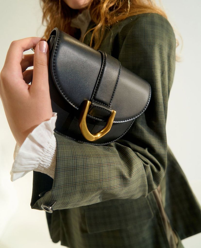 CHARLES & KEITH - Túi đeo vai nữ Mini Gabine Saddle