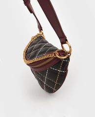 CHARLES & KEITH - Túi đeo chéo nữ hình bán nguyệt Half Moon