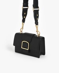 CHARLES & KEITH - Túi đeo chéo nữ chữ nhật Metallic Buckle