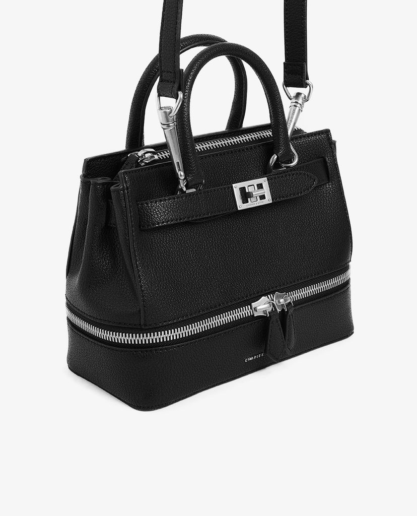 CHARLES & KEITH - Túi đeo vai Two Way Zip Structured