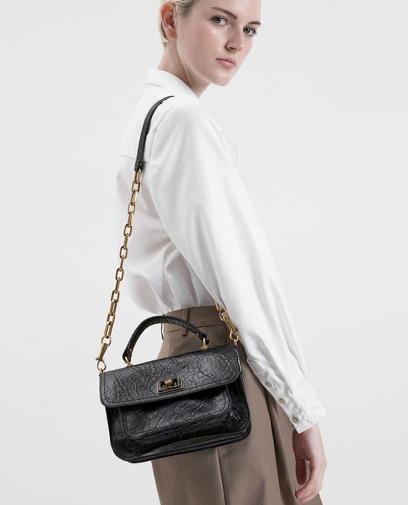 CHARLES & KEITH - Túi xách tay Resin Effect Buckle