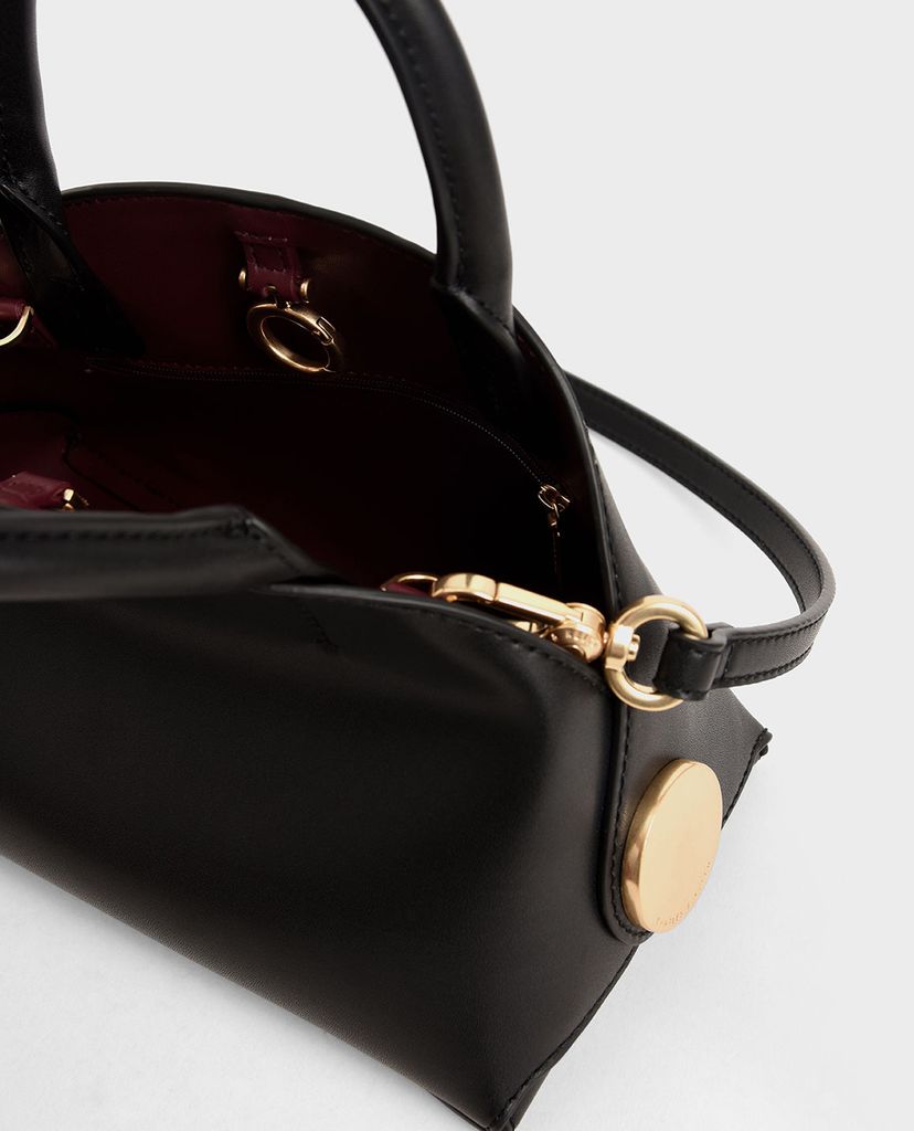 CHARLES & KEITH - Túi xách tay Top Handle Dome