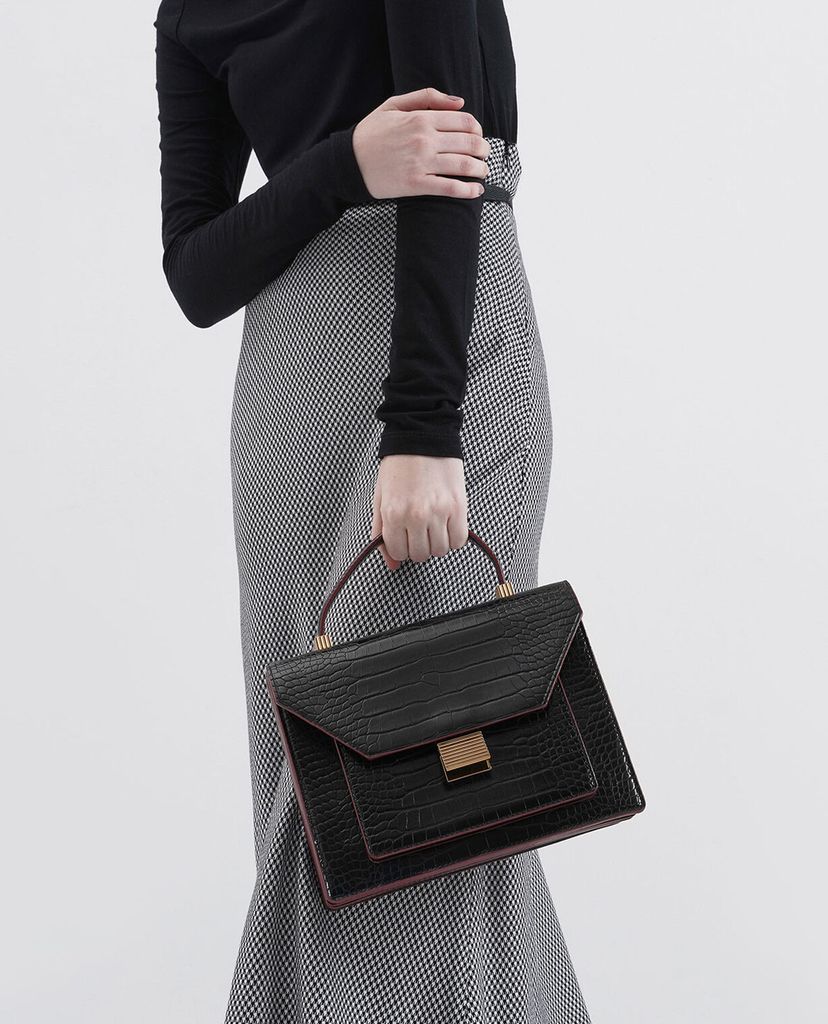 CHARLES & KEITH - Túi xách tay nữ Top Handle