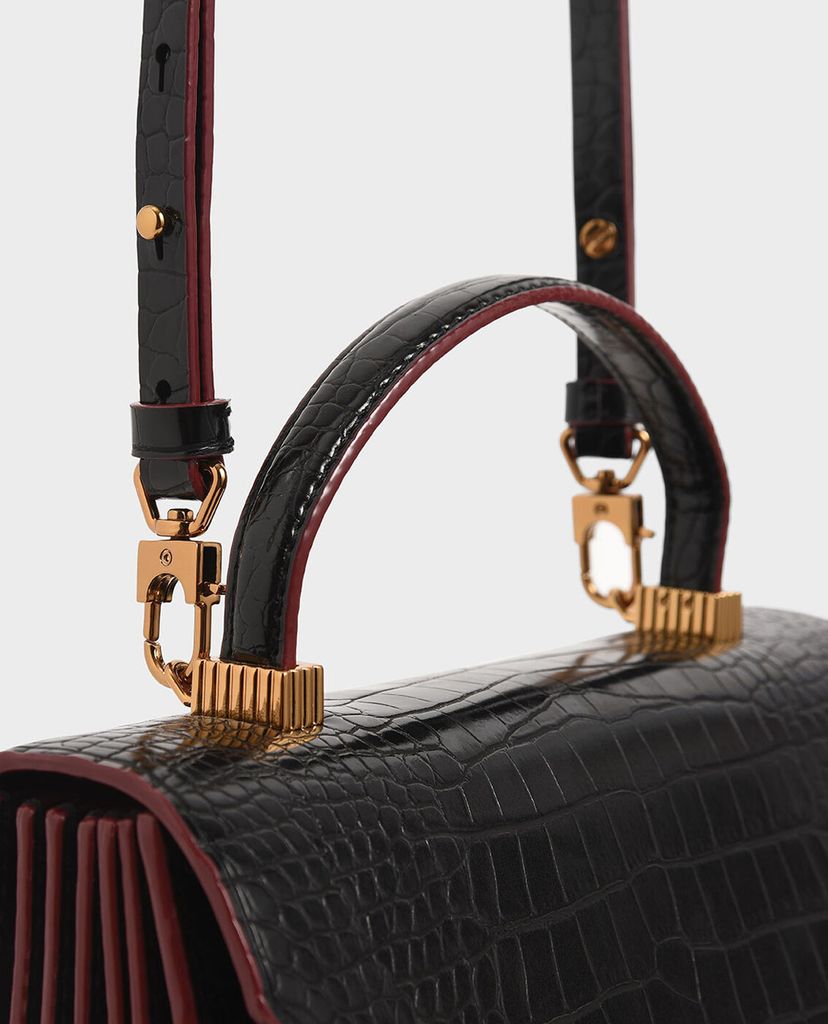 CHARLES & KEITH - Túi xách tay nữ Top Handle