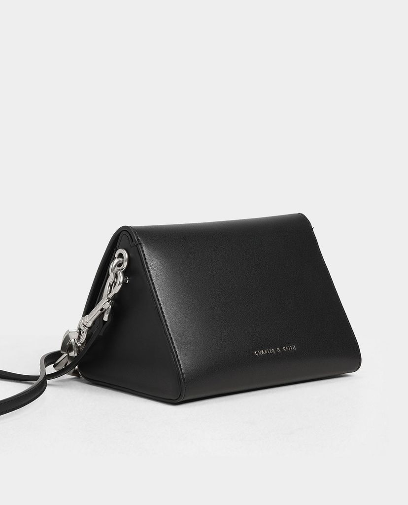 CHARLES & KEITH - Túi xách tay Chunky Chain Handle