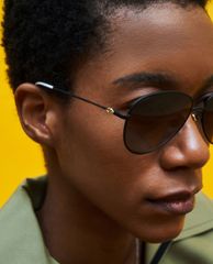 CHARLES & KEITH - Kinh mát nữ gọng phi công Aviator