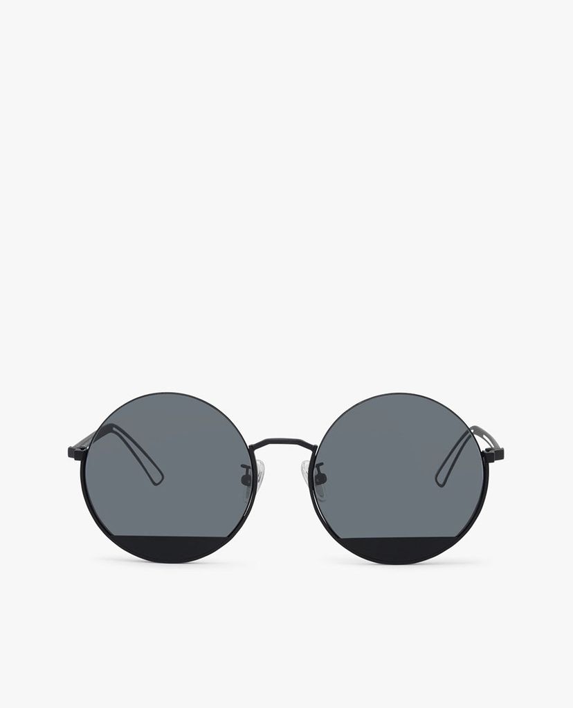 CHARLES & KEITH - Kính mát nữ thời trang Round Half Frame