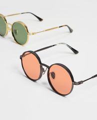 CHARLES & KEITH - Kính mát nữ gọng tròn thời trang Round Framed