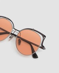 CHARLES & KEITH - Kính mát nữ hiện đại Wire Frame Round
