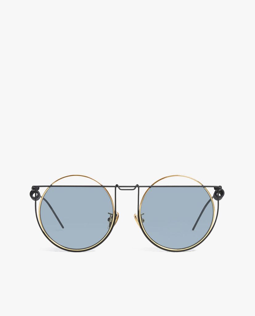 CHARLES & KEITH - Kính mát nữ Geometric Round Frame Shades