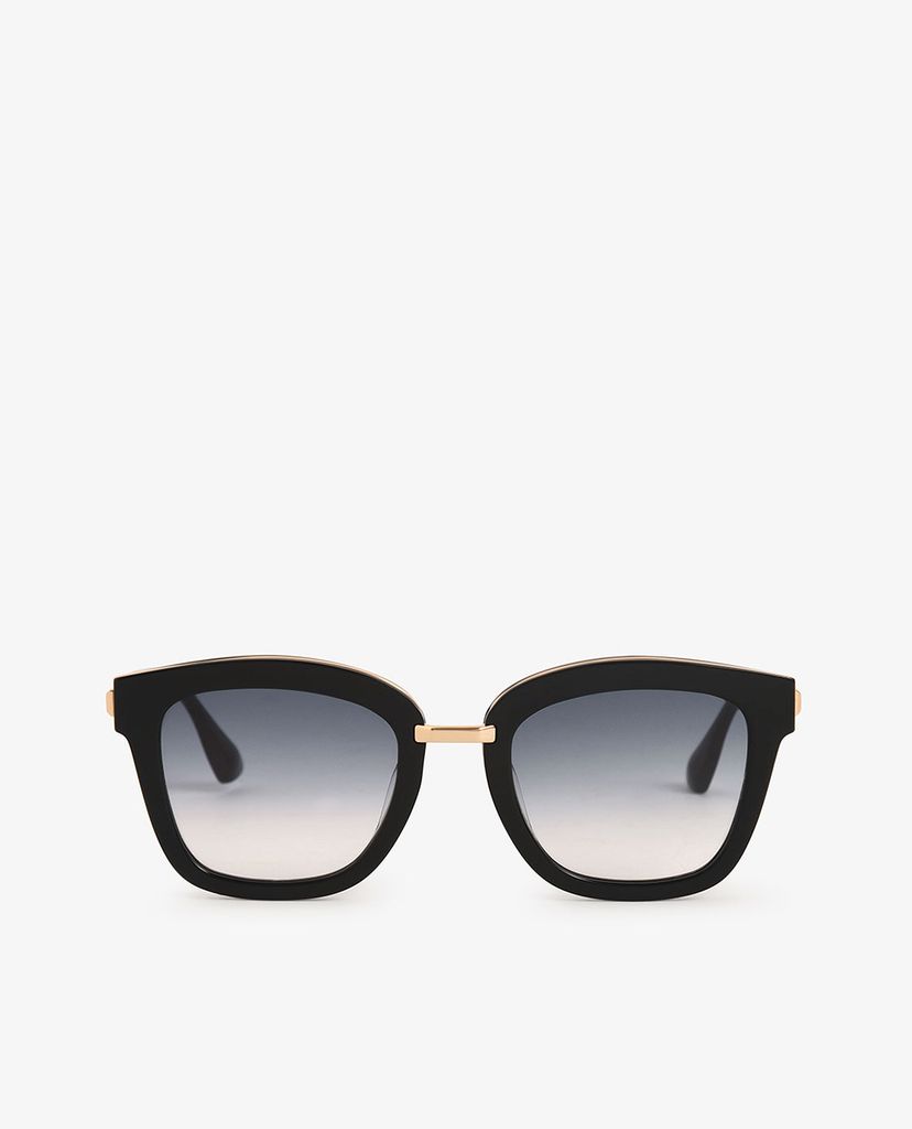 CHARLES & KEITH - Kính mát nữ gọng vuông Acetate Wayfarer