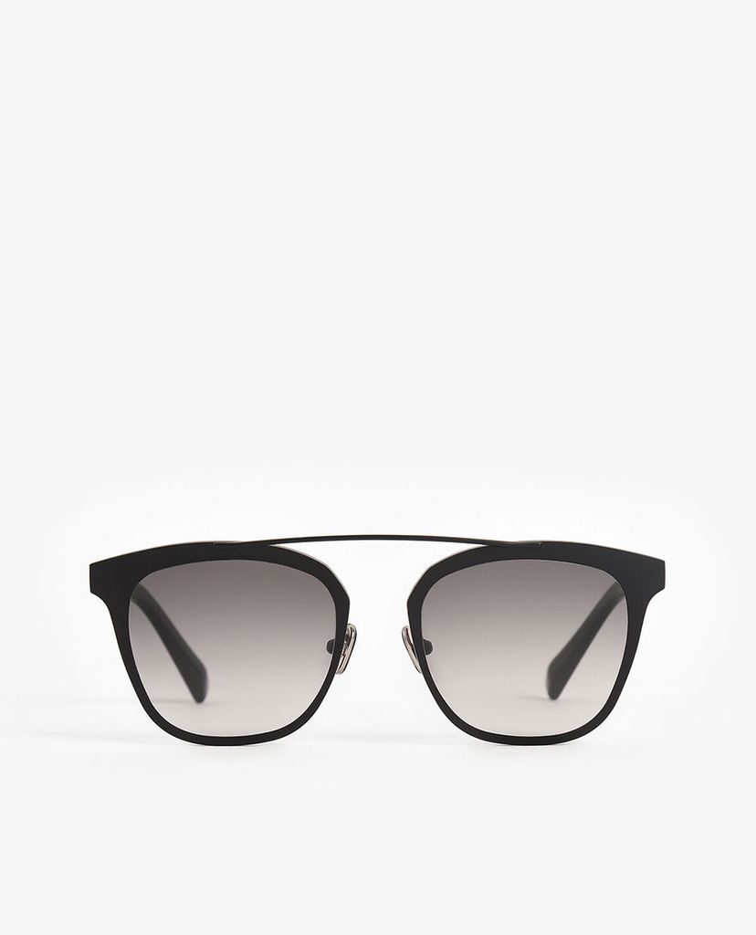 CHARLES & KEITH - Kính mát nữ gọng vuông Metal Frame