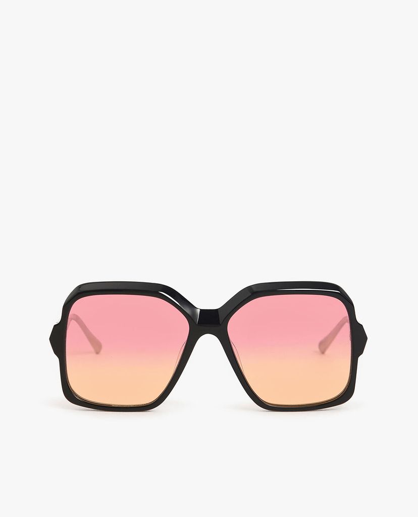 CHARLES & KEITH - Kính mát nữ gọng vuông Oversized Square