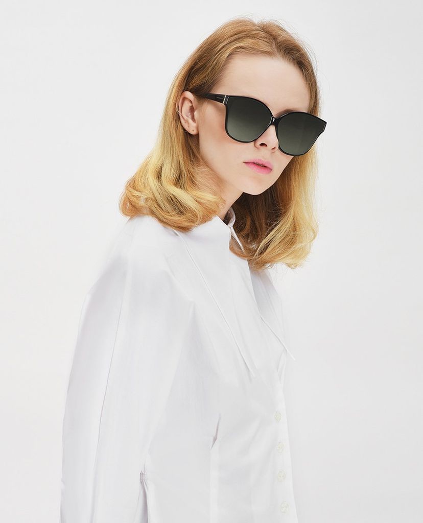 CHARLES & KEITH - Kính mát nữ gọng oversize Acetate Frame