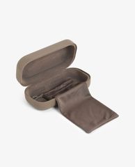 CHARLES & KEITH - Kính mát nữ gọng đa giác Rimless Butterfly