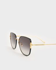 CHARLES & KEITH - Kính mát nữ Swarovski® Crystal Pearl Embellished