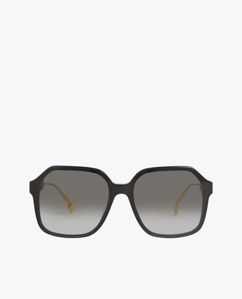 CHARLES & KEITH - Kính mát nữ gọng vuông Acetate Butterfly