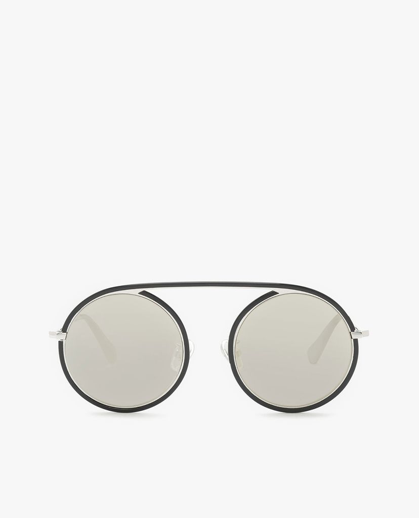 CHARLES & KEITH - Kính mát nữ gọng tròn Acetate Round Frame