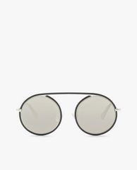 CHARLES & KEITH - Kính mát nữ gọng tròn Acetate Round Frame