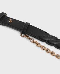 CHARLES & KEITH - Thắt lưng nữ phối mắc xích hiện đại