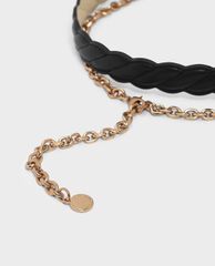 CHARLES & KEITH - Thắt lưng nữ phối mắc xích hiện đại