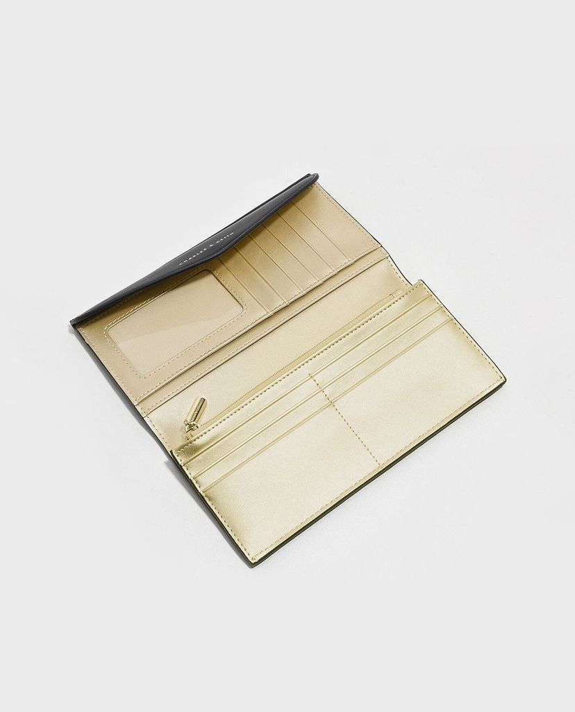 CHARLES & KEITH - Ví nữ mini dạng gập Envelope