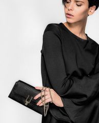 CHARLES & KEITH - Ví cầm tay nữ Stone Embellished Envelope