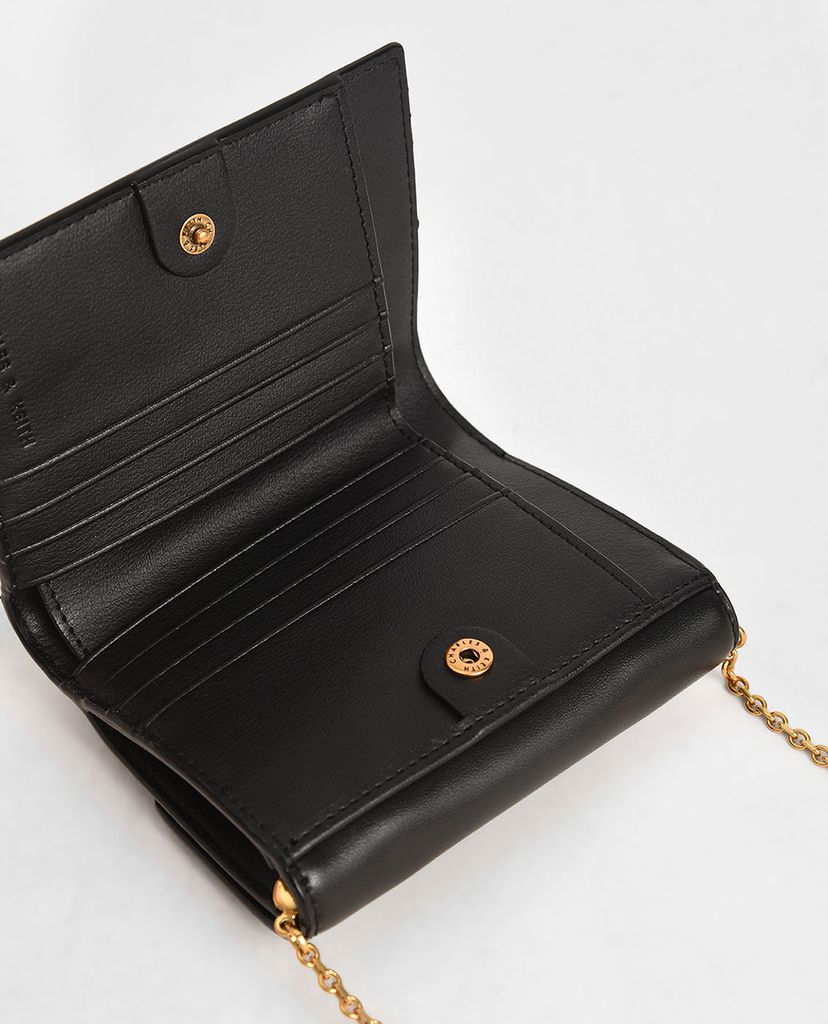 CHARLES & KEITH - Ví mini Metallic Accent